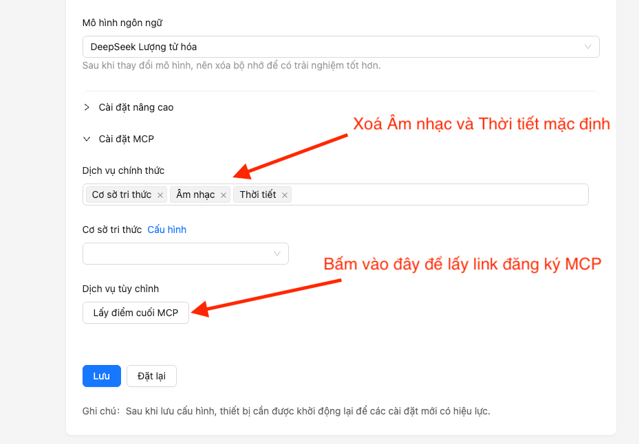 Cài đặt MCP Server