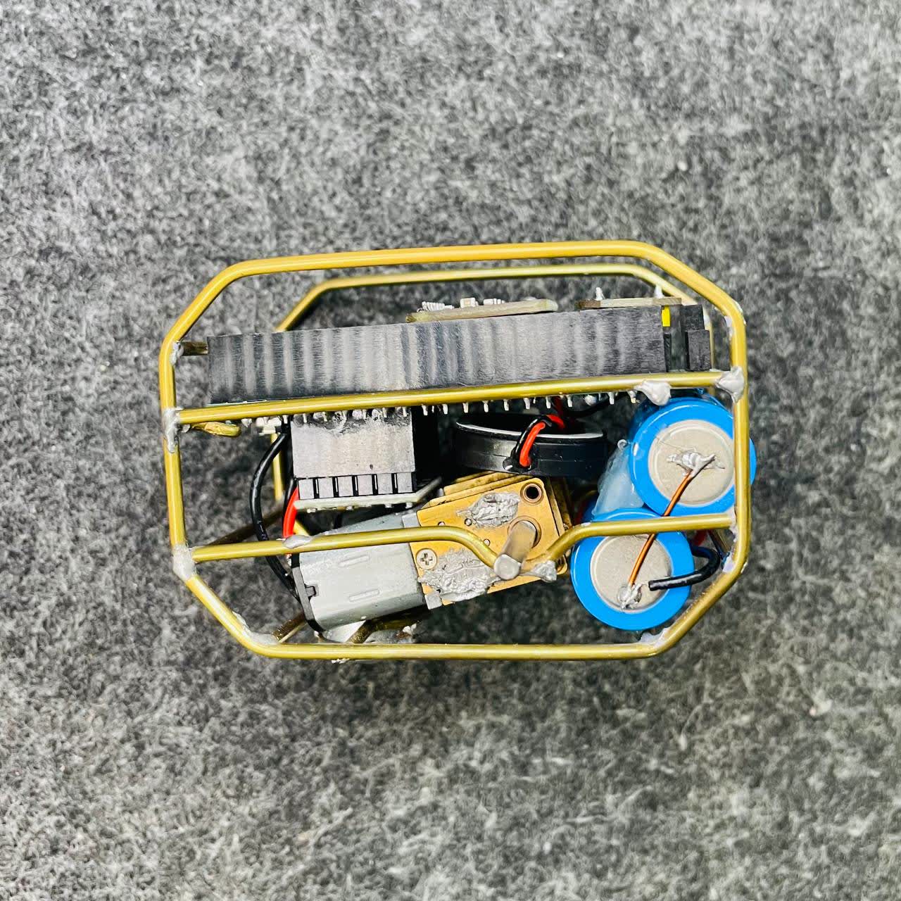Lắp cảm biến TOF và mắt OLED
